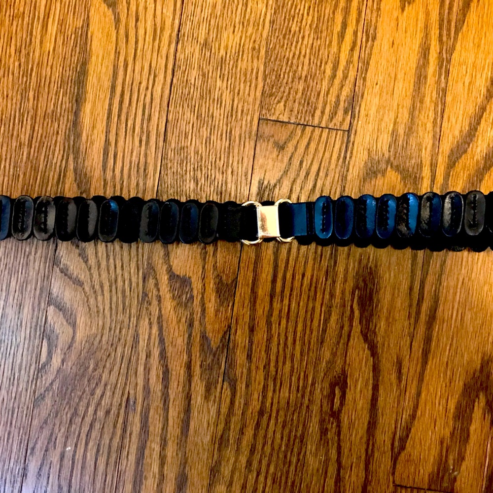 Tabitha stretch belt, carbon